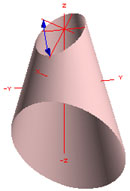 3D model of a cone